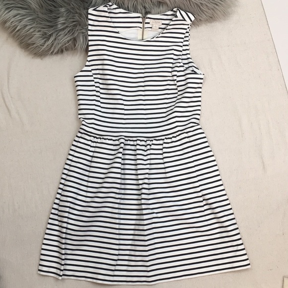 J Crew Factory petite striped daybreak dress - Picture 5 of 8